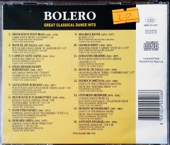 Bolero Great Classical Dance Hits CD