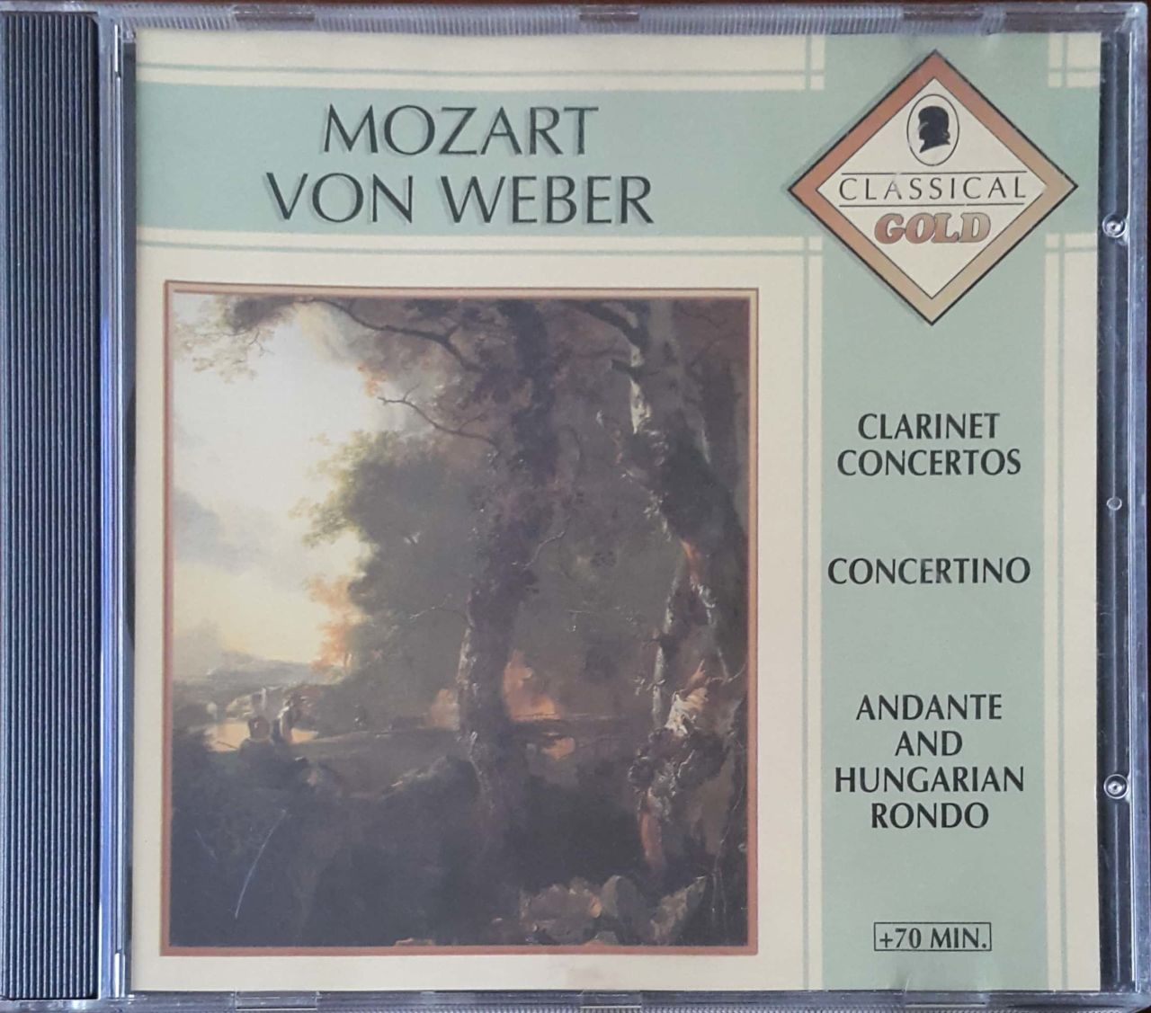 Classical Gold Mozart Von Weber CD