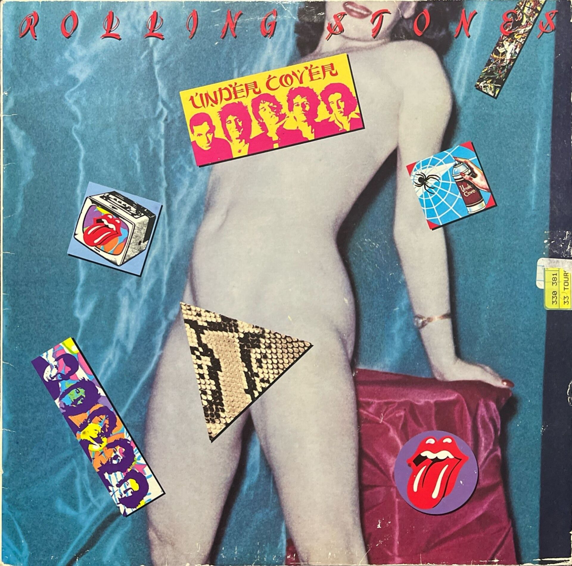 The Rolling Stones Undercover LP Plak