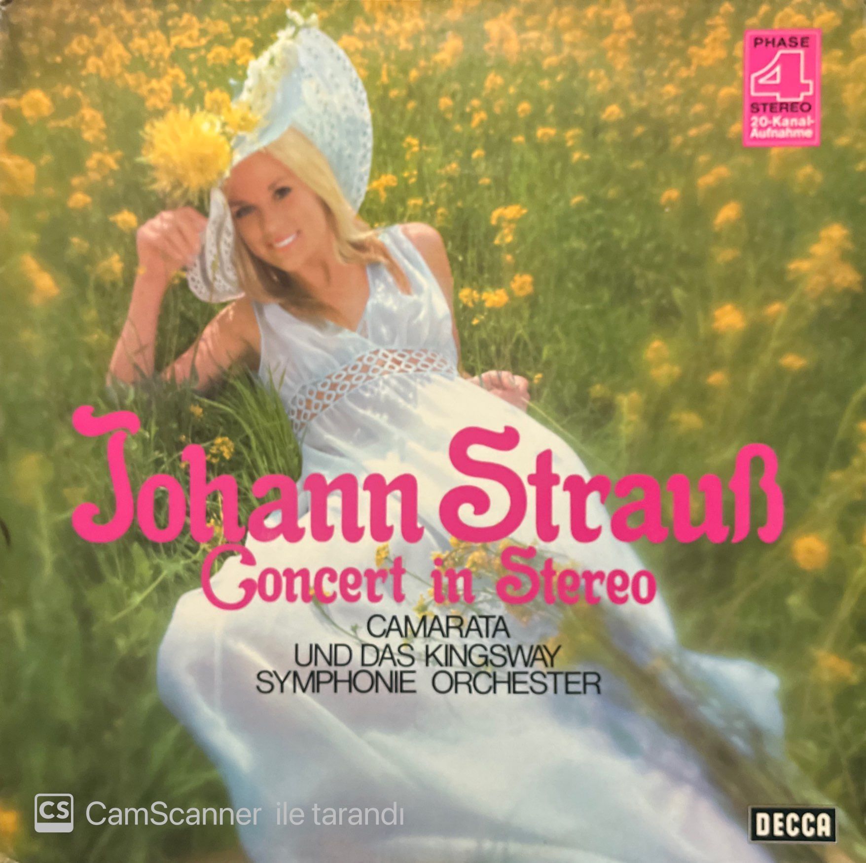 Johann Strauss Concert In Stereo LP Plak
