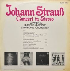 Johann Strauss Concert In Stereo LP Plak