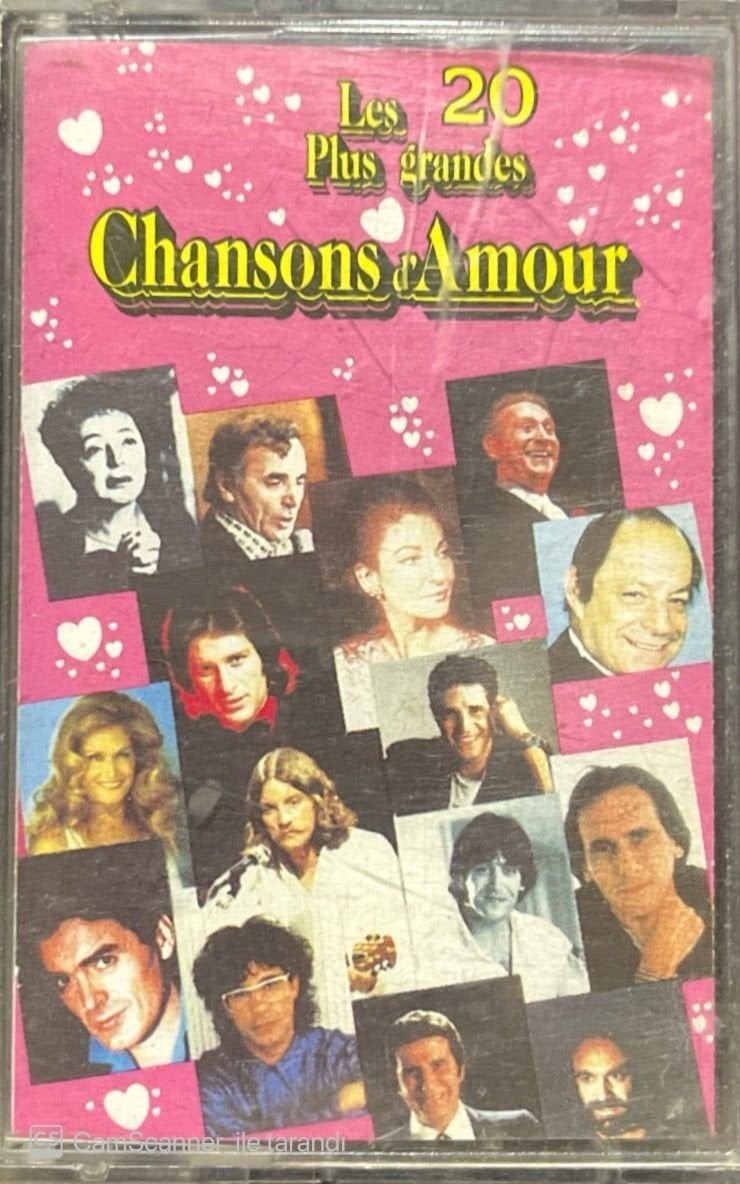 Chansons D'Amour 20 Les Plus Grandes Kaset
