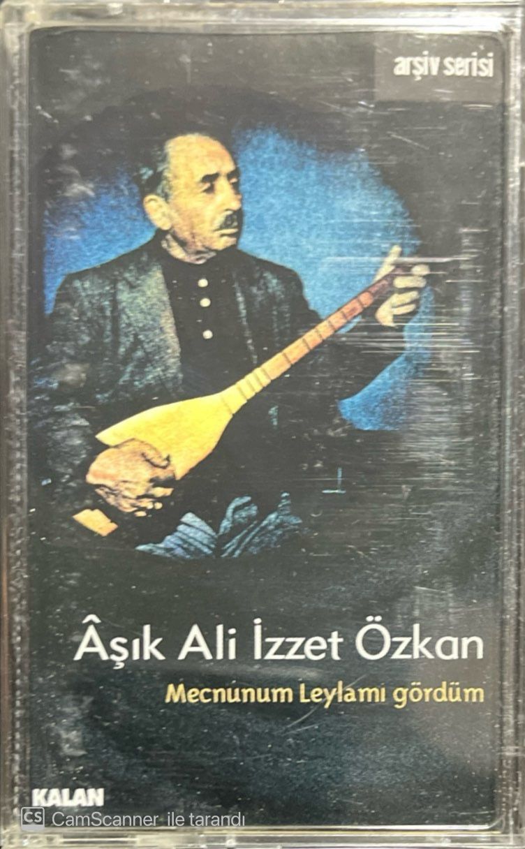 Aşık Ali İzzet Özkan Mecnunum Leylamı Gördüm Kaset