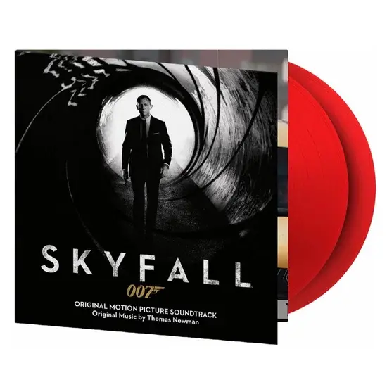 Thomas Newman Skyfall (Red Translucent edition) Double LP Plak