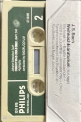 J. S. Bach Weihnachtsoratorium Classic Kaset