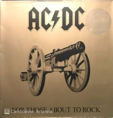AC DC For Those About To Rock LP Plak