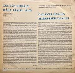 Kodaly Hary Janos Suite LP Plak