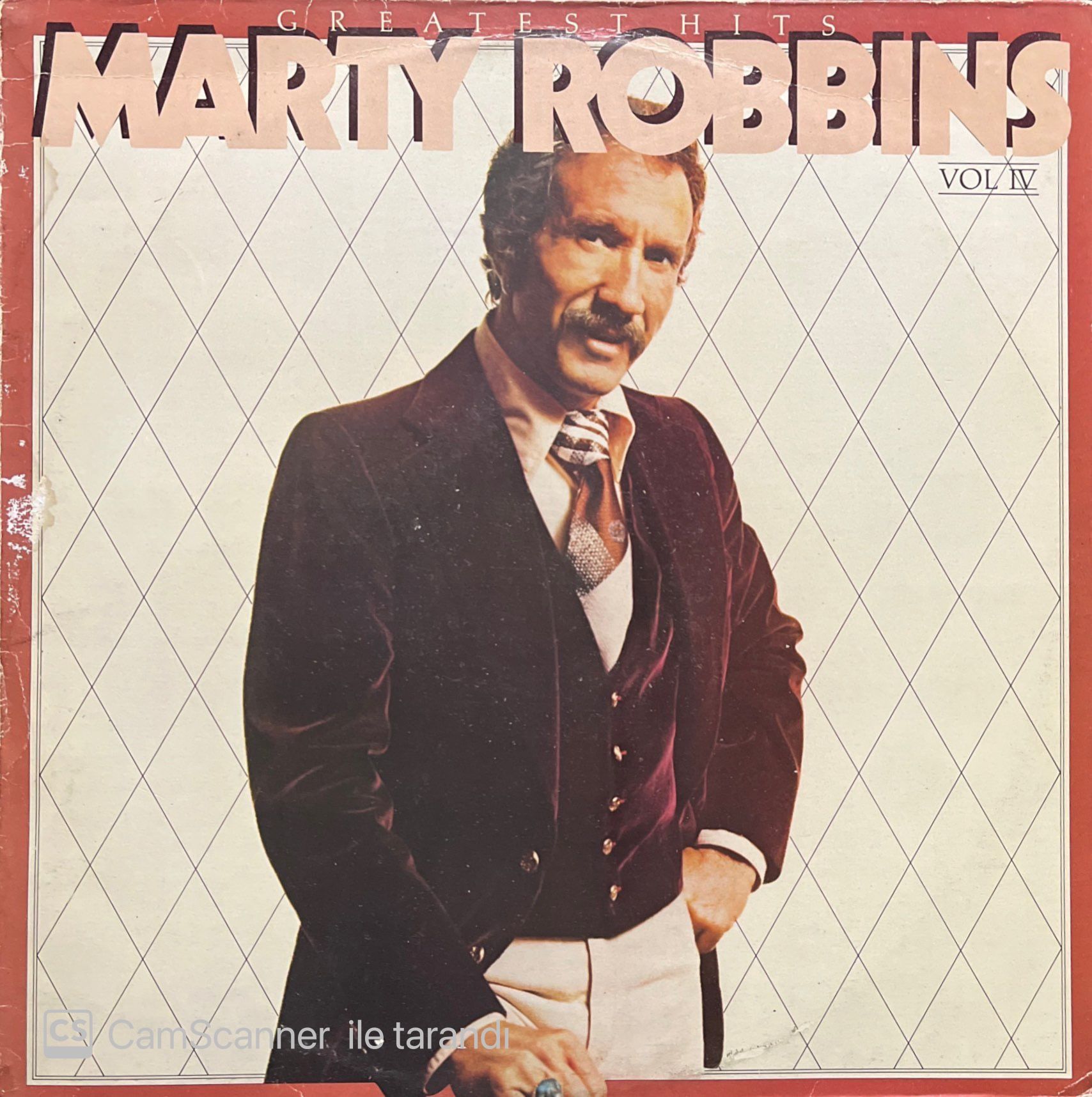 Marty Robbins Greatest Hits Vol. IV LP Plak