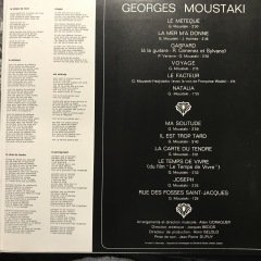 Georges Moustaki Georges Moustaki LP Plak