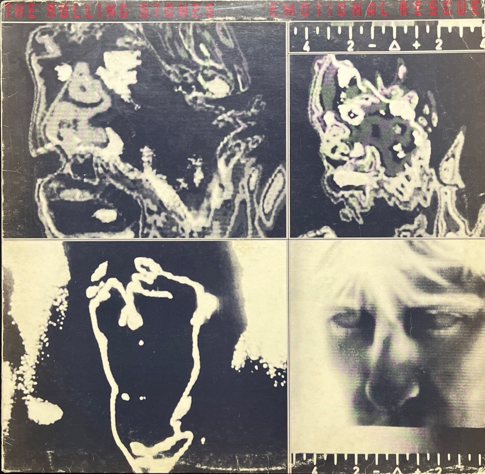 The Rolling Stones Emotional Rescue LP Plak