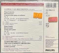 Beethoven Emperor Concerto Alfred Brendel CD