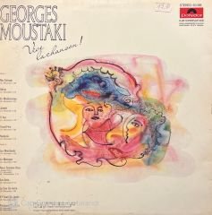 Georges Moustaki Vive La Chanson Le Meteque LP Plak