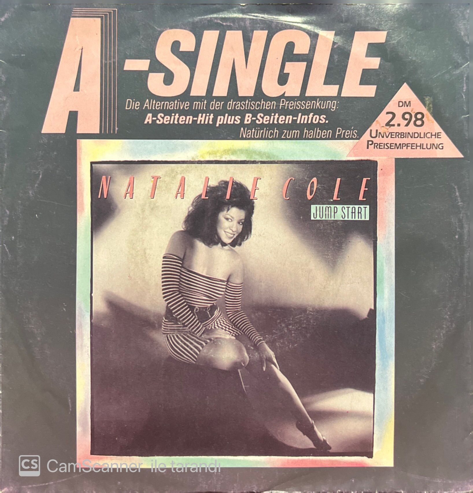 Natalie Cole Jump Start 45lik Plak