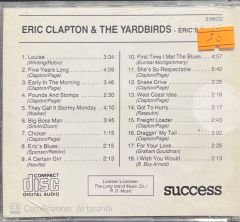 Eric Clapton & Tkhe Yardbirds Eric's Blues CD