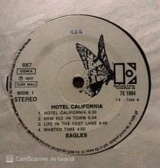 Eagles Hotel California LP Plak