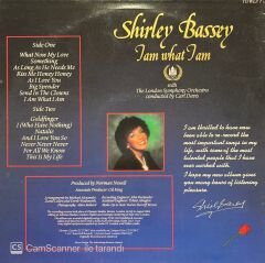 Shirley Bassey I Am What I Am LP Plak