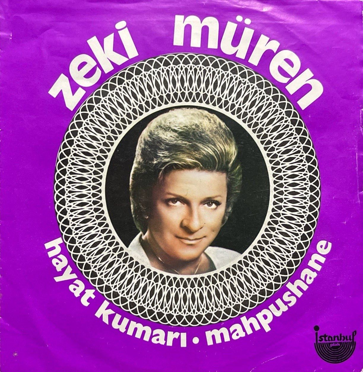 Zeki Müren Hayat Kumarı 45lik Plak
