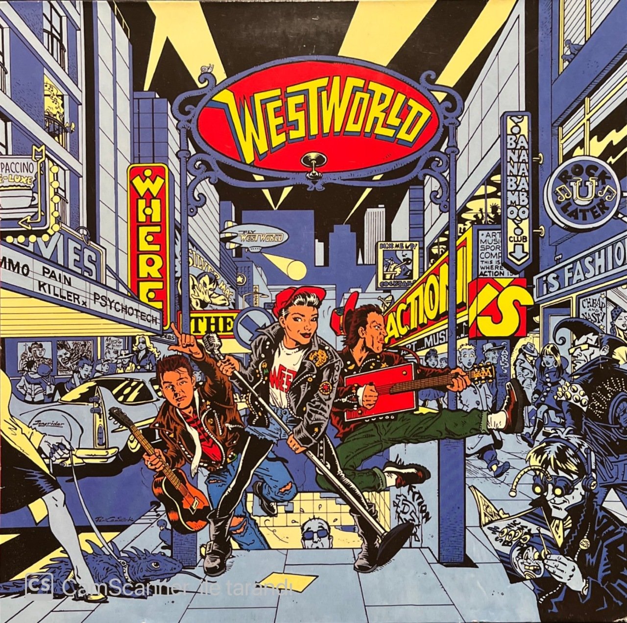 Westworld Where The Acition Is LP Plak