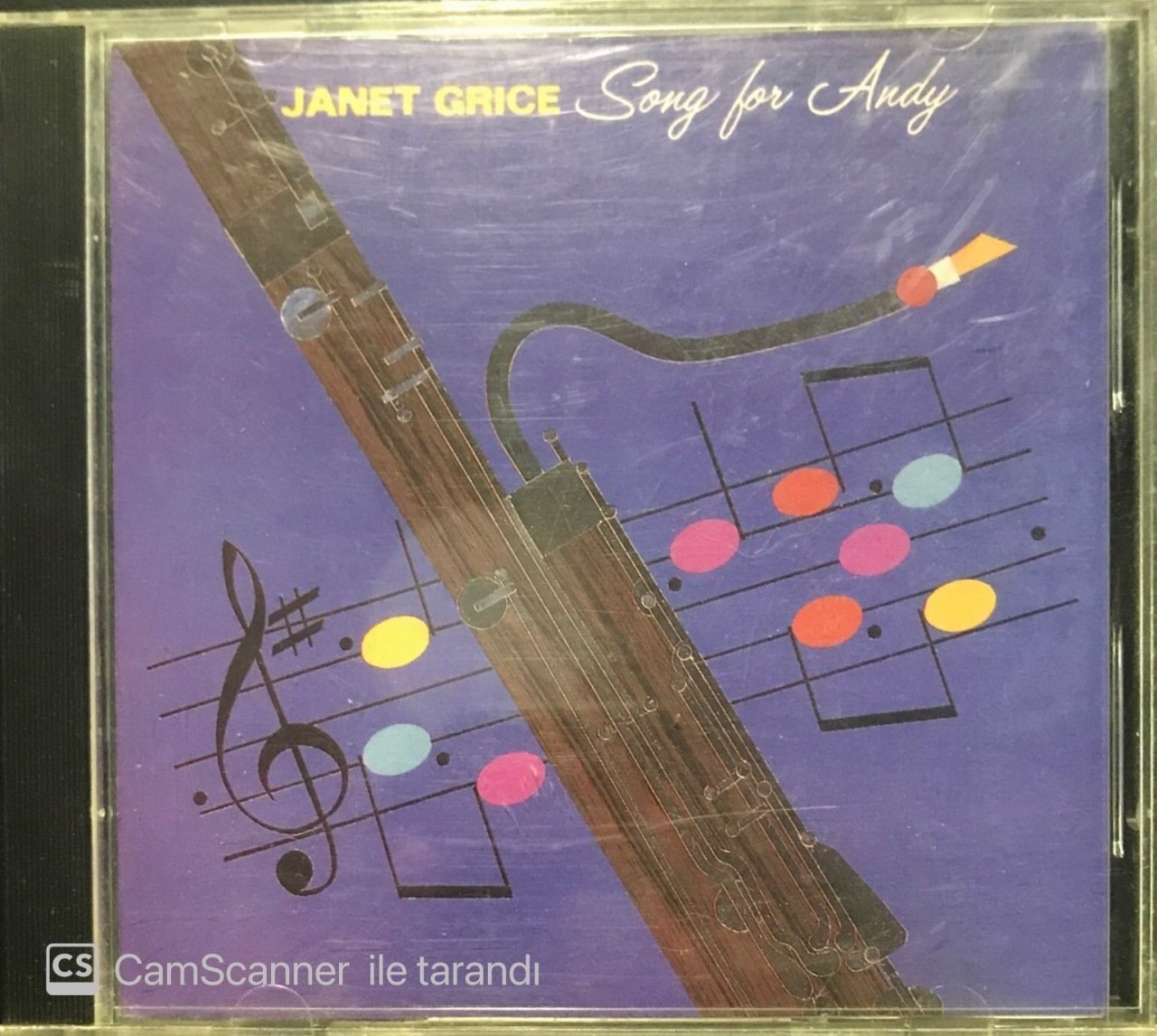 Janet Grice Song For Andy CD