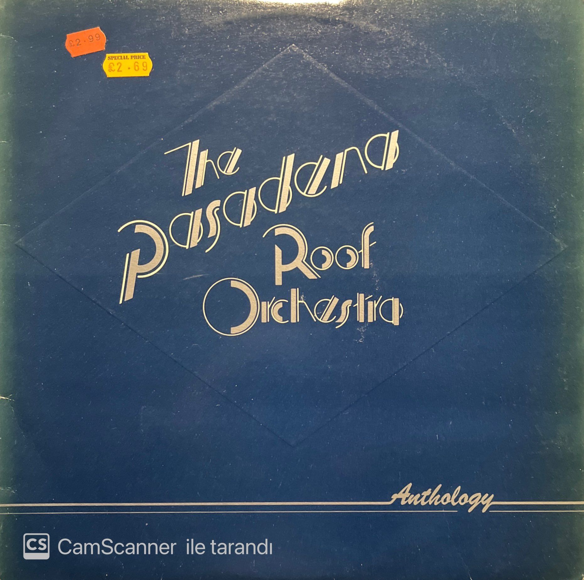 The Pasadena Roof Orchestra Anthology LP Plak