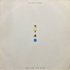Elton John Too Low For Zero LP Plak