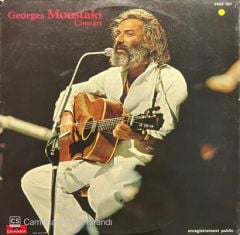 Georges Moustaki Concert Double LP Plak