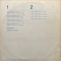 Monica Druyts Piano Lode Backx Piano LP Plak