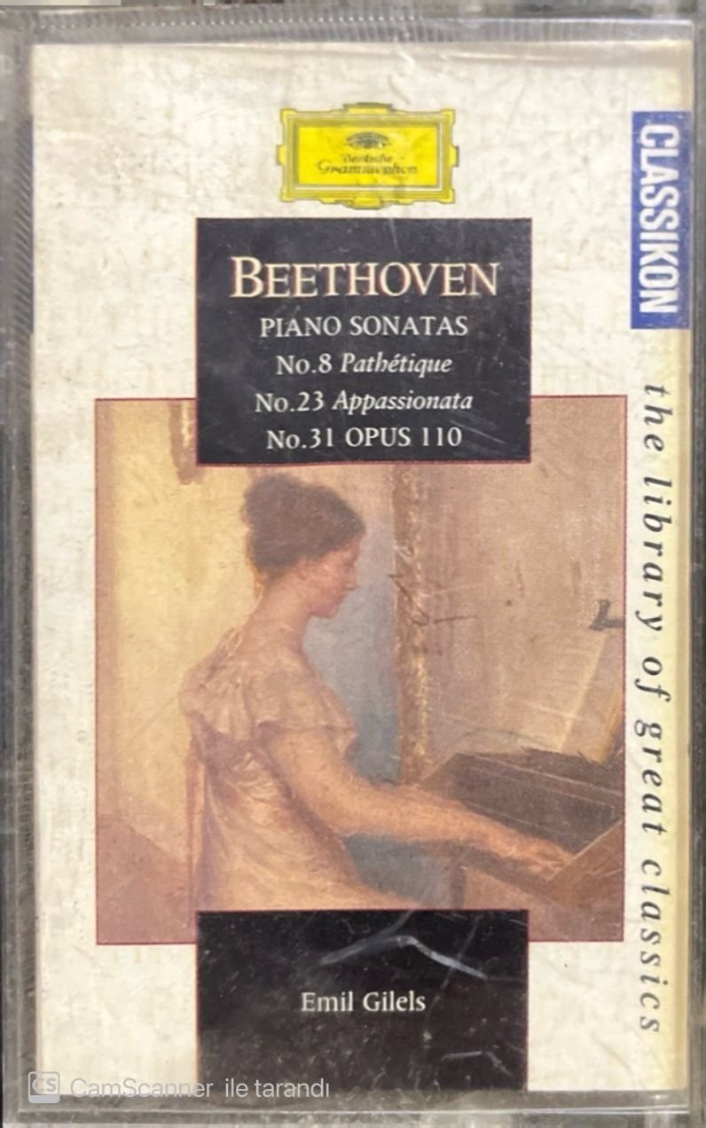 Beethoven Piano Sonatas Classic Kaset