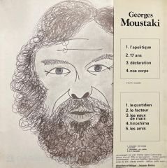 Georges Moustaki Concert Double LP Plak