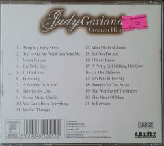 Judy Garland Greatest Hits CD