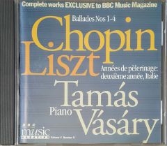 Chopin Liszt Tamas Vasary CD