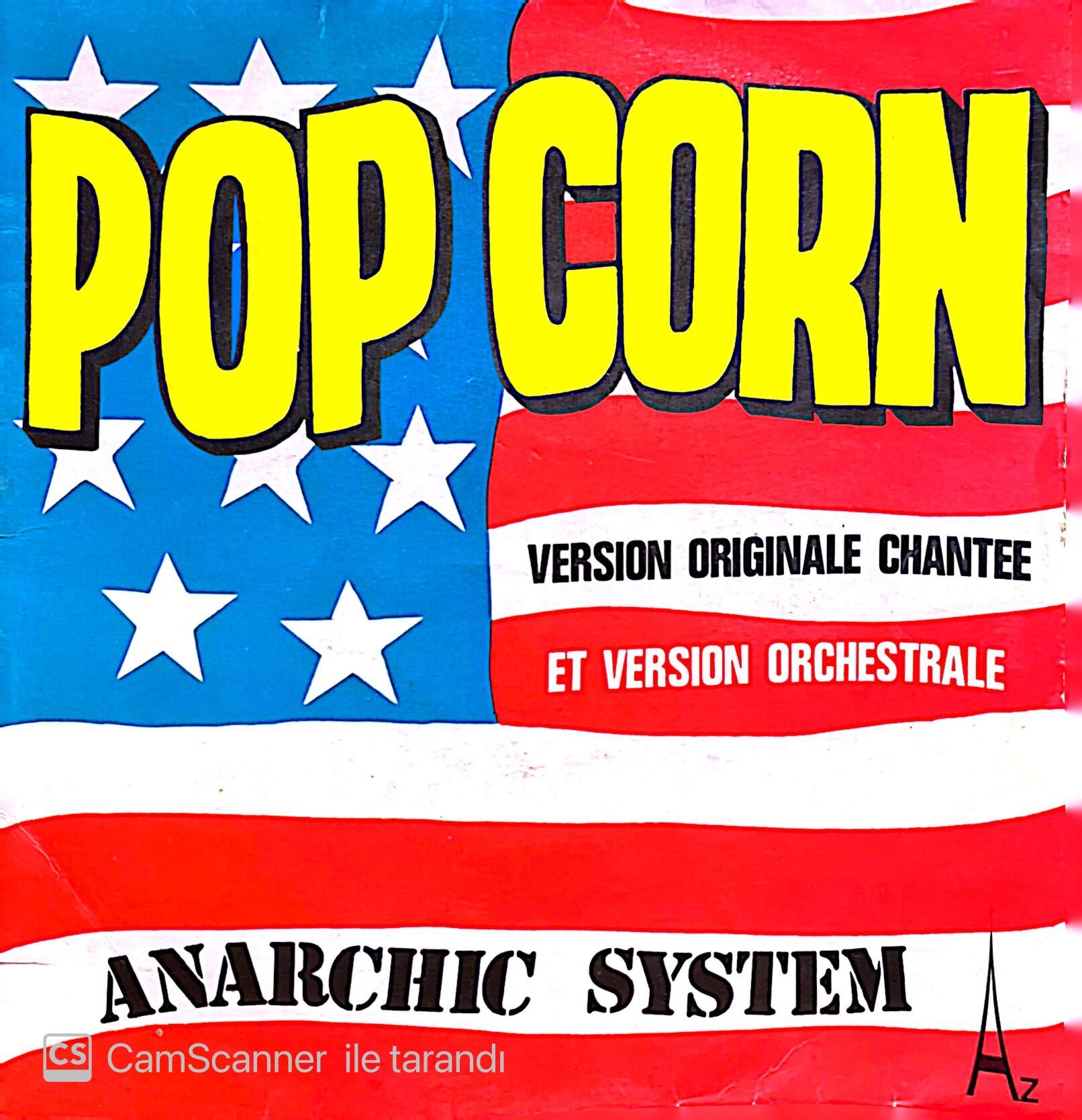 Anarchic System Pop Corn 45lik Plak
