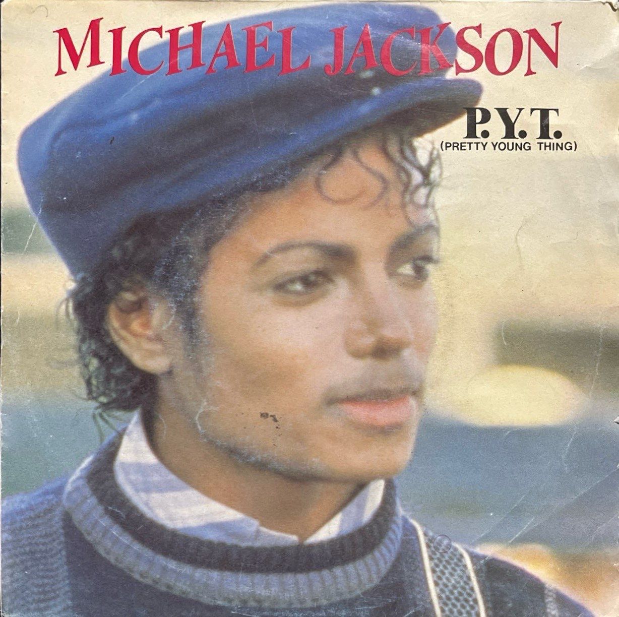 Michael Jackson P.Y.T. Pretty Young Thing 45lik Plak