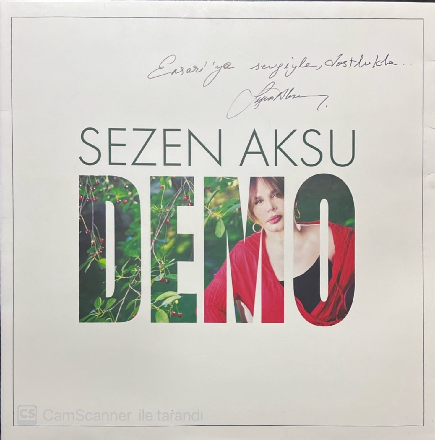 Sezen Aksu Demo Sezen Aksu İmzalı LP Plak
