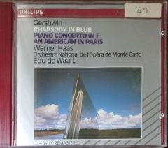 Blue Rhapsody in blue piano concerto in f an american in Paris CD