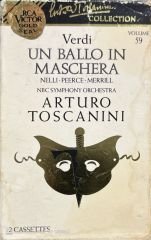 Verdi Un Ballı In Maschera Artoro Toscanini Double Classic Kaset