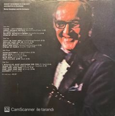 Benny Goodman In Concert Double LP Plak