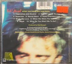 Rod Stewart When We Were The New Boys Açılmamış Jelatininde CD