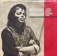 Michael Jackson I Just Can't Stop Loving You - Baby Be Mine 45lik Plak