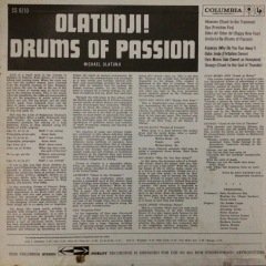 Michael Olatunji Drums Of Passion LP Plak