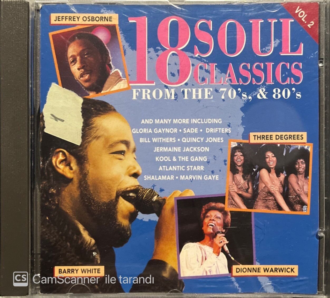 18 Soul Classics From The 70's & 80's Vol.2 CD