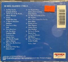 18 Soul Classics From The 70's & 80's Vol.2 CD