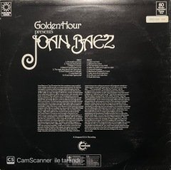Golden Hour Presents Joan Baez LP Plak