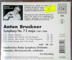 Anton Bruckner Symphony No.7 CD
