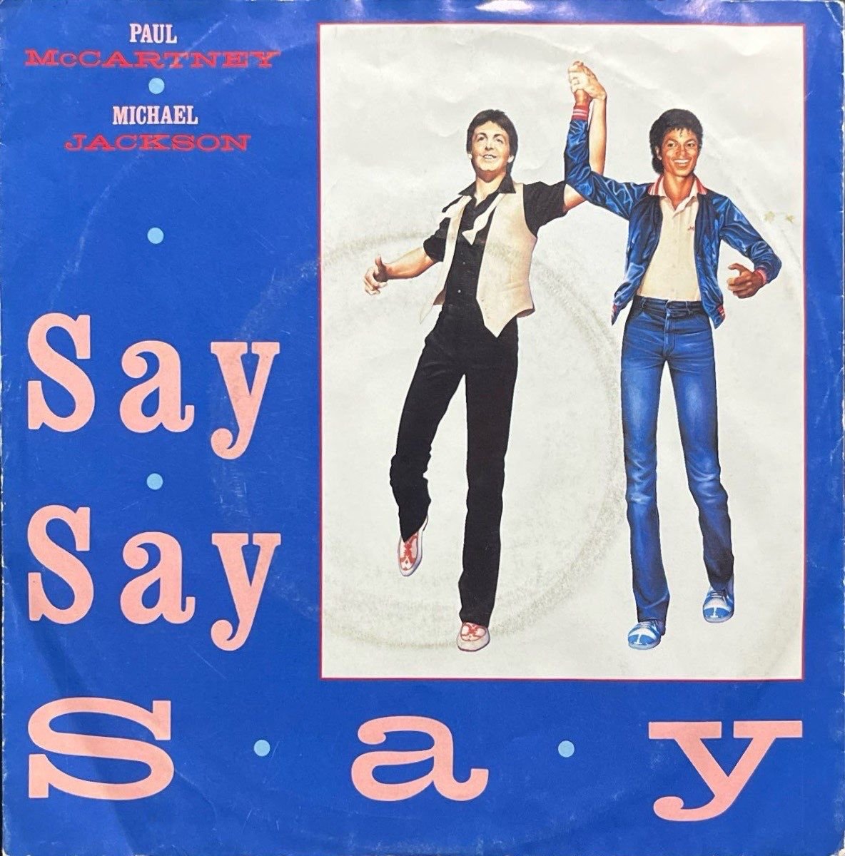 Paul McCartney Michael Jackson Say Say Say 45lik Plak