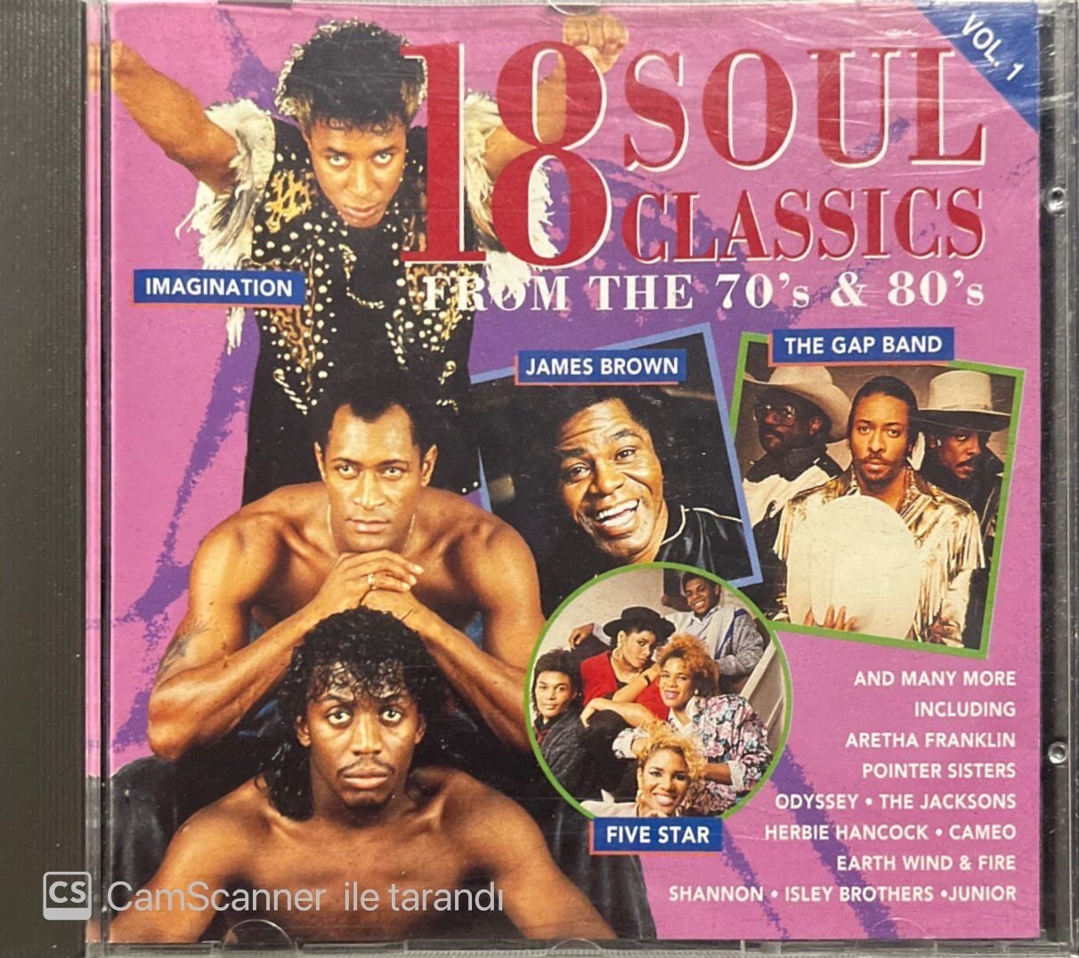 18 Soul Classics From The 70's & 80's Vol.1 CD