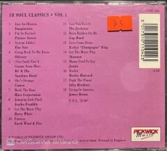 18 Soul Classics From The 70's & 80's Vol.1 CD