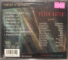 Peter Kater Pursuit Of Happiness CD