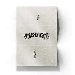 Lady Gaga Mayhem (Black Vinyl Incl. Poster edition) Double LP Plak