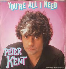 Peter Kent You're All I Need 45lik Plak